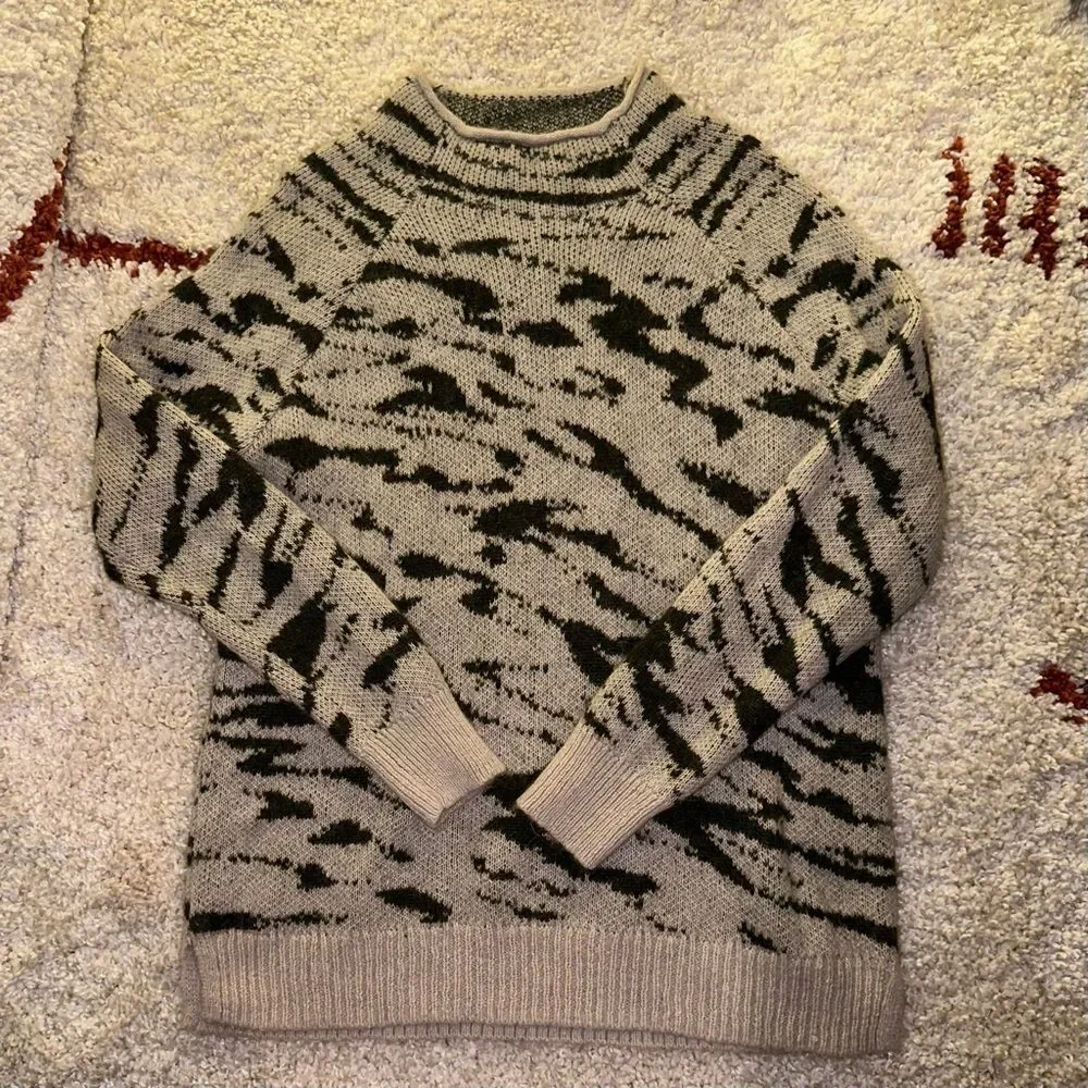 Madewell sweater Thornton mock neck pullover sweater